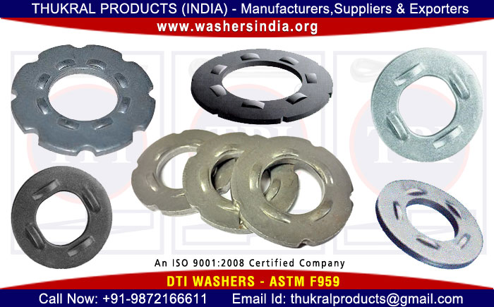 dti washers astm f959 washer manufacturers exporters suppliers distributors in India Punjab Ludhiana