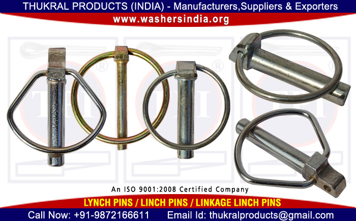 lynch pins linch pins tractor lynch pins manufacturers exporters suppliers distributors in India Punjab Ludhiana