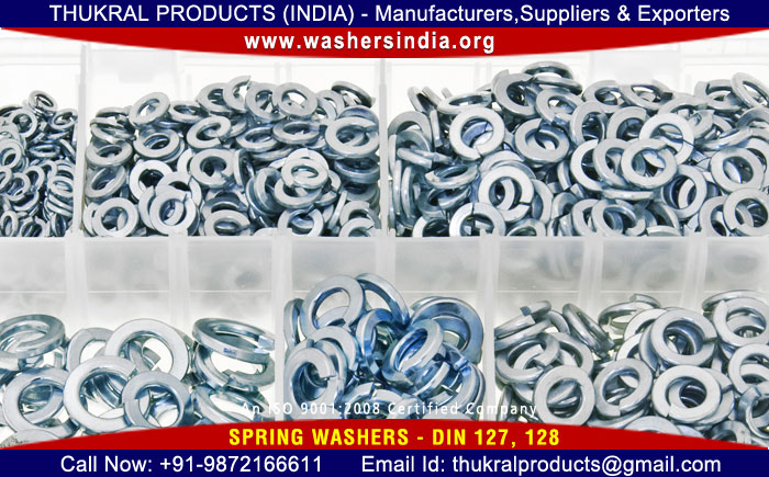 spring lock washers manufacturers exporters suppliers distributors in India Punjab Ludhiana