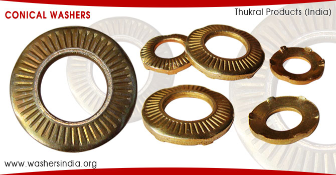 Conical Washers Belleville Spring Washer disc Washer manufacturers suppliers exporters in india punjab ludhiana
